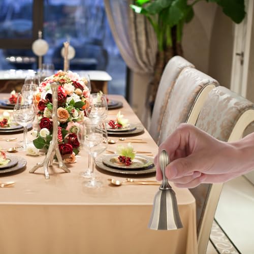 Super Loud Bronze Hand Call Bell Dinner Bell Teacher Bell