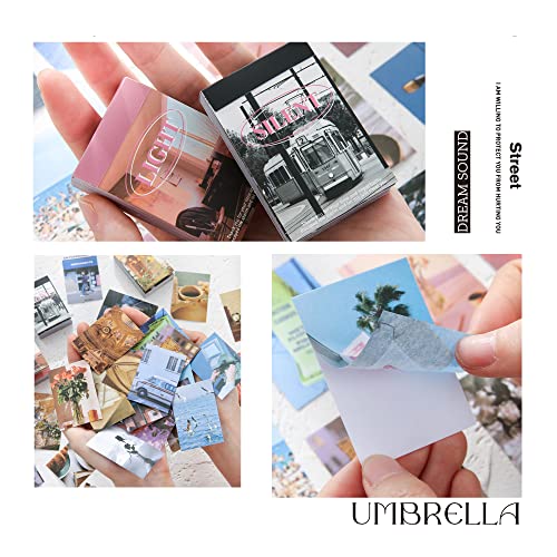 6 Sets 300 Pcs Washi Stickers Book for Journaling, Daily Scenery Life Stuff Travel Sricker Vintage Aesthetic Fashion Scrapbook Stickers Set for Bullet Journal Art Diary Craft Gifts Planner Notebook - style: Fashion Art Style