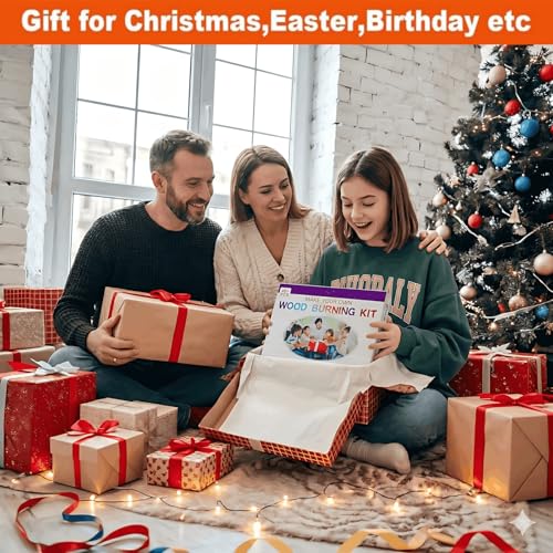 ACRSIKR Gifts for Teen, Teenagers Boy Girl Wood Burning Kit Christmas Gift | Adjustable Temperature, WoodBurning Tool for Beginners, 11 12 13 14 16 18 Years Old Teen Gift On Christmas Birthday - color: Blue