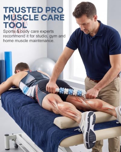 Handheld Textured Massager Roller Stick Deep Tissue Relief Recover