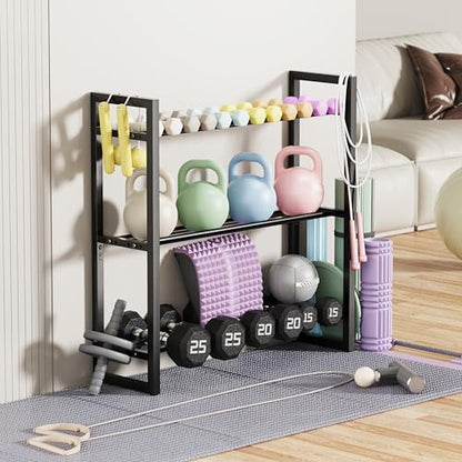 3 Tier Dumbbell Rack, Weight Rack for Home Gym - size: 3 Tier