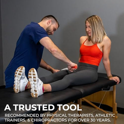 The Original Massage Stick - Self Myofasical Release Muscle Roller Stick - 18" Travel Stick - color: Travel Stick (Red)