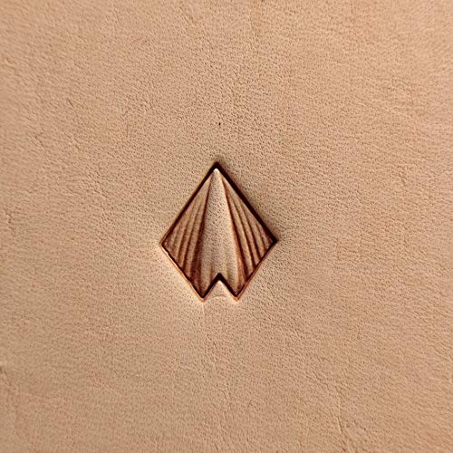 DandS ltd Leather Stamp Tool, Scale, Professional Steel Craft Tool for Leatherworking, Embossing, Carving & Stamping Leather Projects, Belts Wallets & DIY Projects Compatible with Mallet #390 - color: Dragon Scale 0.43" x 0.51"