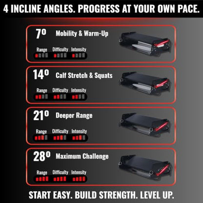 XXL 3-in-1 Adjustable Steel Slant Board — Home Gym Equipment