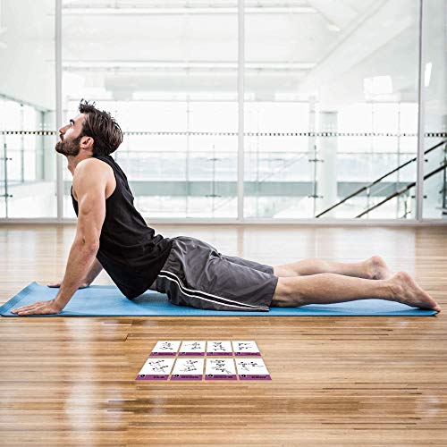 NewMe Fitness Pilates Workout Cards - 50 Card Exercise Deck - style: Pilates