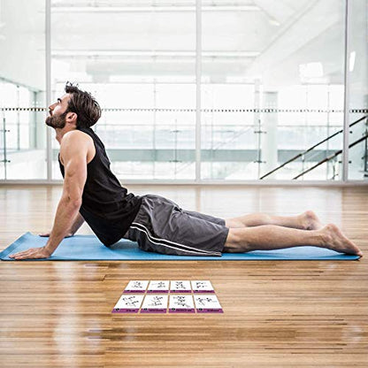 NewMe Fitness Pilates Workout Cards - 50 Card Exercise Deck - style: Pilates
