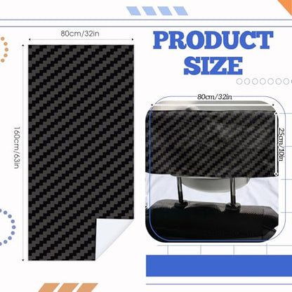 2 Pack Car Seat Towel Cover with Storage Bag, Carbon Fiber Textured | 63 x 32 in Car Towel Seat Cover Non Slip Waterproof, Gym Workout Swimming Running, Machine Washable Sweat Absorbent Protector - style: Carbon Fiber Textured