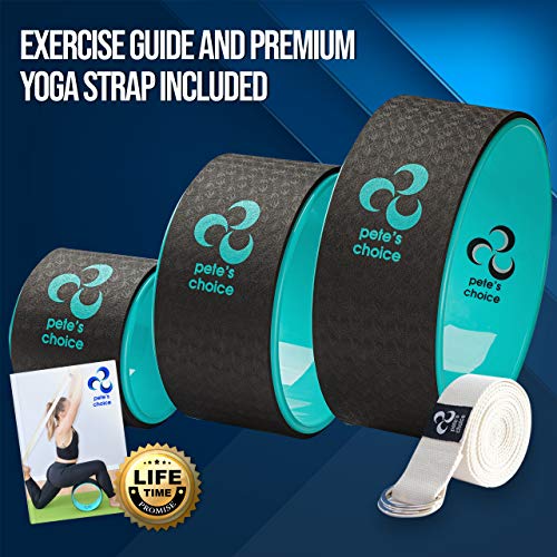 Yoga Wheel 3 Pack - Lose Weight, Get in Shape and Get Fit