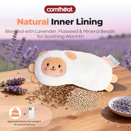 Lavender Weighted Eye Pillow for Yoga Relaxation