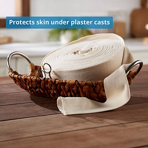 McKesson Stockinette, Non-Sterile, Cotton, Beige, Tubular, 3 in, 1 ct | 25 yds - size: 9.5 Inch x 75 Feet