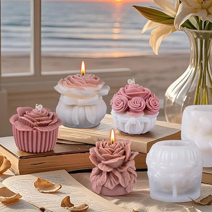 Resin Mold Clay Mold Jewelry Resin Casting Mold Candle Making Molds Craft Supplies 3D Mold Silicone Mold for Resin Casting Mold (xre-ZW-355) - color: xre-ZW-355