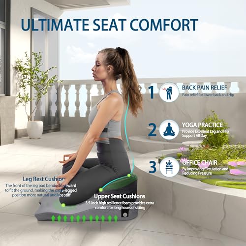 Meditation Cushion Set for Adults