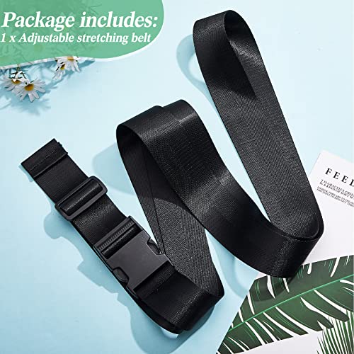 Eurzom Extremity Mobilization Belt Physical Therapy, Black | Adjustable Manual Traction Mobility Strap for Joint Movement, Leg Shoulder Stretching, Yoga Exercise, Gait Training Strap