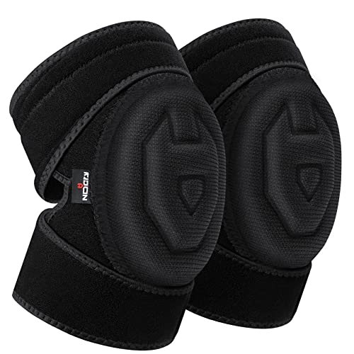 NoCry Gardening Knee Pads for Women & Men with Soft Foam Cushion and Adjustable, Easy-to-Use Non-Slip Straps — Durable, Lightweight Design — Perfect for Gardening or Cleaning Floors - style: Foam