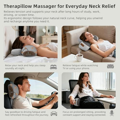 3-in-1 Neck Massager Pillow with Heat