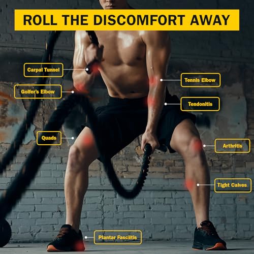 Rolflex The Massage Combo – 3-in-1 Roller for Muscles Deep Tissue - style: Massage Combo
