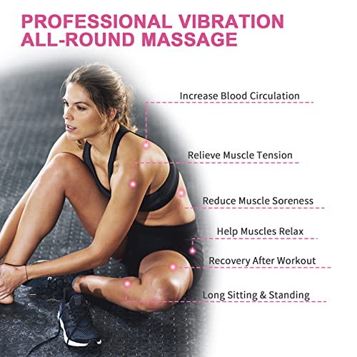 3" Single Massage Ball, 5 Speeds Vibrating Massage Ball Roller for Trigger Point Therapy, Deep Tissue Massager for Back, Neck, Foot, Myofascial Release, Pain Relief, Muscle Recovery,Purple - color: Purple