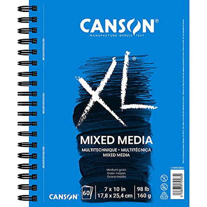 Canson XL Mix Media Pad 7X10 - size: 7x10, style: Mixed Media
