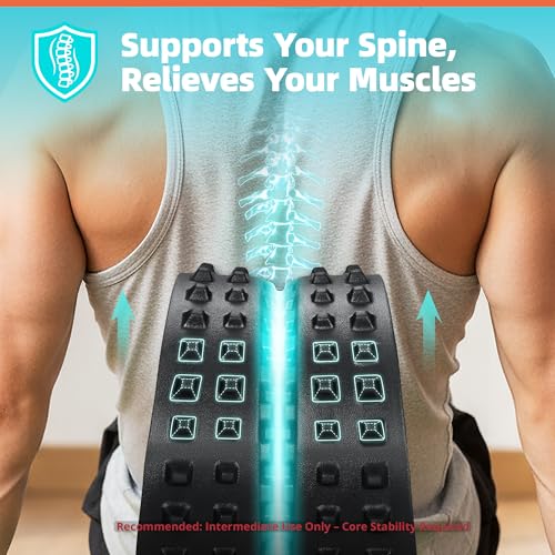 GymCope Curved Foam Roller, Spine-Safe Groove, 530 lb, Blue, Medium - color: Blue, size: Firm