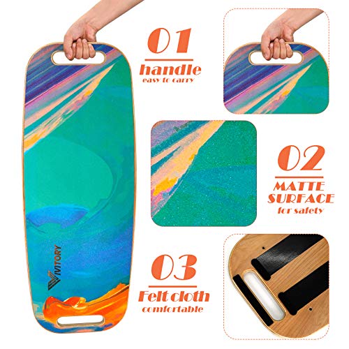 VIVITORY Balance Board Trainer, Roller Board with Handle