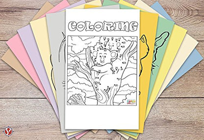 Gray 67lb Vellum Bristol Cardstock, Lightweight Cover Card Stock Paper - Great for Arts and Crafts, Wedding Invitations, Documents and Brochures | 8.5 x 11 (Letter Size) | 250 Sheets per Pack - color: Gray, size: 8.5 x 11