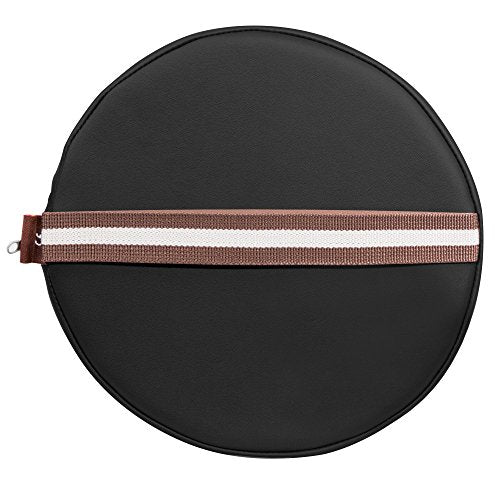 Master Massage 9"x26" Extra Large Full Round Bolster - Black - color: Black, size: 9" Full Round