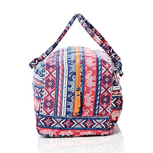 #DoYourYoga Full-Zip Extra Large Yoga Mat Tote Bag with Multi-Functional Storage Pockets for Sports Gym Pilates »Ghanpati« - color: Indian Elephant