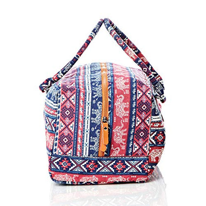 #DoYourYoga Full-Zip Extra Large Yoga Mat Tote Bag with Multi-Functional Storage Pockets for Sports Gym Pilates »Ghanpati« - color: Indian Elephant