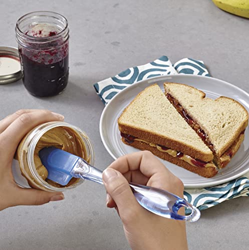 Wilton Easy Flex Silicone Spatula Set, Frosting, 3-Piece | Heat-Resistant Silicone Spatulas for Mixing, Folding, Scraping & Frosting, Flexible Head Gets Every Last Drop from Bowls