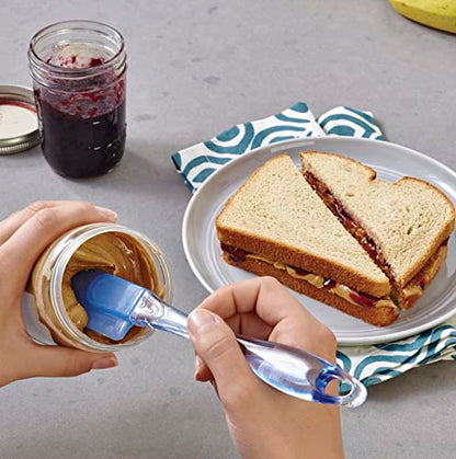 Wilton Easy Flex Silicone Spatula Set, Frosting, 3-Piece | Heat-Resistant Silicone Spatulas for Mixing, Folding, Scraping & Frosting, Flexible Head Gets Every Last Drop from Bowls