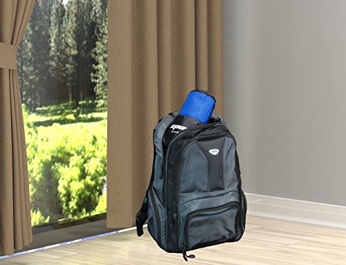 EPAuto 2-Pack Microfiber Quick Dry Travel Towel Set, Blue - color: Blue