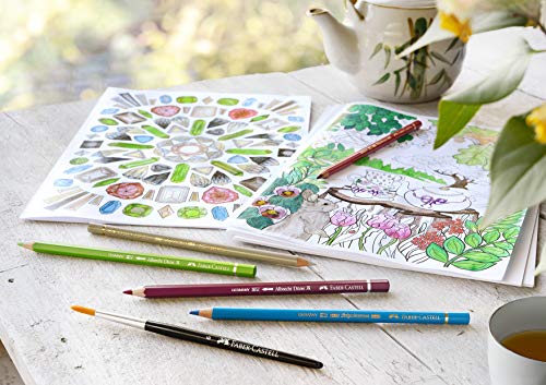 FABER-CASTELL - Set of 36 watercolour pencils Albrecht Dürer | Premium watercolour pencils with water-soluble pigments and vibrant colours - style: One size