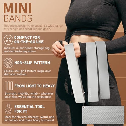 PhysKcal Pilates Kit, 15-Inch Pilates Ring with 1x Pilates Ball & 5X Bands - color: Mist