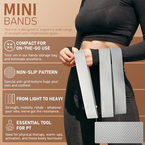 PhysKcal Pilates Kit, 15-Inch Pilates Ring with 1x Pilates Ball & 5X Bands | Aesthetic Home Pilates Equipment Set, Essential Kit for Beginners in Minimalist Style. Comes in Premium Packaging - color: Mist