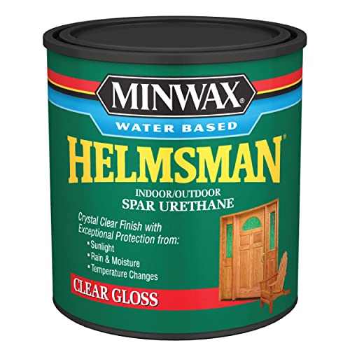 Minwax Helmsman Water Based Spar Urethane, Quart, Gloss - size: Quart, style: Gloss (Water Based)