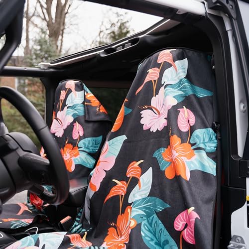 Sprints Athletic Running Towel, Full-Sized, Car Seat Cover - Performance Microfiber (Moonrise in Maui) - color: Moonrise in Maui