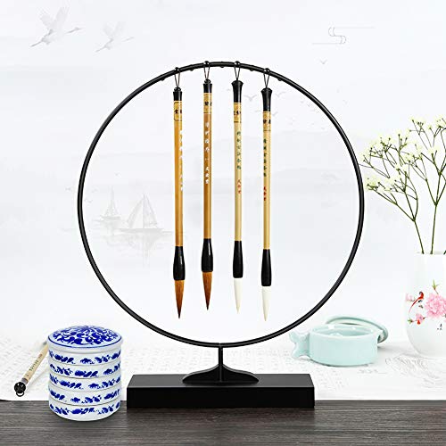 5-Tier Round Porcelain Watercolor Mixing Palette Tray Set | Stackable Design, Smooth Porcelain Surface, Easy Clean, Sauce Dishes