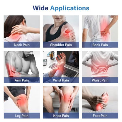 Alcedo Rechargable TENS+EMS Muscle Stimulator for Pain Relief