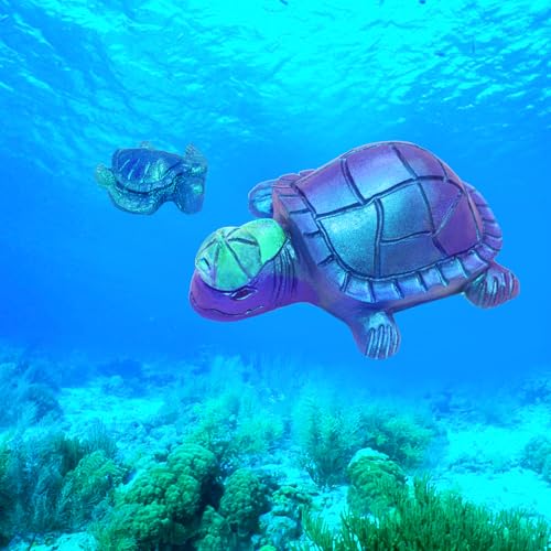 Turtle Shape Resin Molds, SENHAI 4 Pcs Cute Turtle Silicone Molds, 3D Animal Epoxy Resin Molds, Turtle Art Silicone Resin Molds for Craft, Resin Casting, Home Decoration, Holiday Gifts