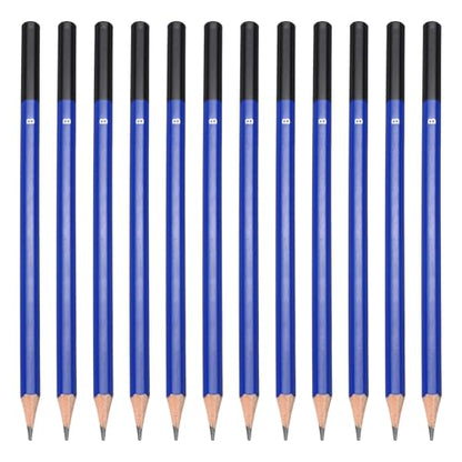PATIKIL B Drawing Pencils for Sketching, 24PCS Sketch Pencils for Drawing Art Pencils Graphite Wood Pre-sharpened for Drawing Sketching Artists, B Pencils - style: B