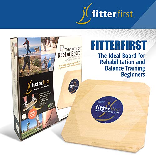 Fitterfirst Professional Rocker Board – 20”