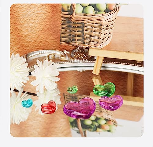 2Pcs Heart Silicone Mold for Making Earrings Jewelry | Mixed Size Heart Shape Silicone Mold, Heart-Shaped Casting Jewelry Mold,Making Crafting Projects - color: mix-heart