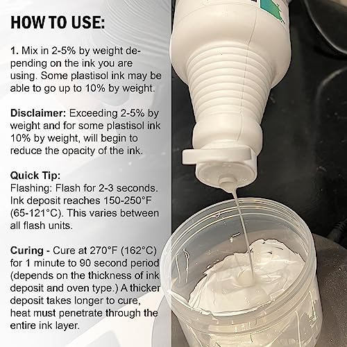 Rapid Cure® Screen Printing Plastisol Ink Curable Reducer - Pint | Screen Printing Ink Viscosity Reducer, Screen Printing Ink Thinner, Additive and Screen Printing Supplies - Pint - size: 16 fl oz
