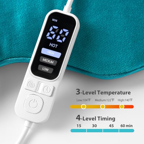 Ezona Heated Eye Mask, Warm Eye Compress Mask for Dry Eyes, Blue | USB Electric Eye Heating Pad, Temperature & Timer Control, Blepharitis, Sinus, Migraine, Stye, MGD Puffiness - color: Blue