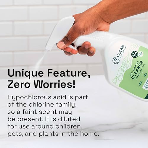All-Purpose Cleaner, Hypochlorous Acid Spray, Non-Toxic, 32oz Spray, 2-Pack - size: 32 Fl Oz (Pack of 2)