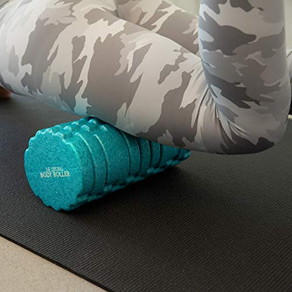 The Original Body Roller High Density Foam Roller for Exercise & Recovery - color: Turquoise