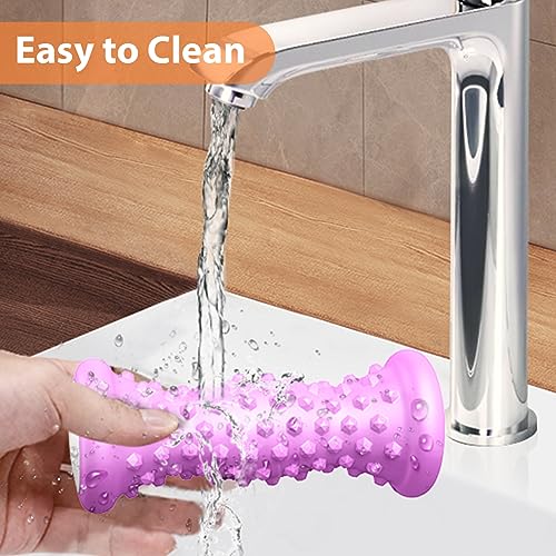 BESKAR Foot Massager Roller for Plantar Fasciitis Relief - color: Purple