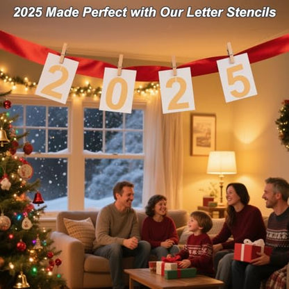 Number Stencils for Painting, 10 Pcs 6 Inch for Cakes Wood Signs Crafts | Reusable & Easy to Clean, Address Numbers & Party Dates, Favor Bags, Classroom Projects, Scrapbooks, Beginner Friendly - color: Number 6"