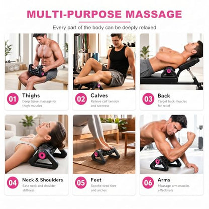 Massage Roller, Electric Muscle Roller, Traingle Design Massager
