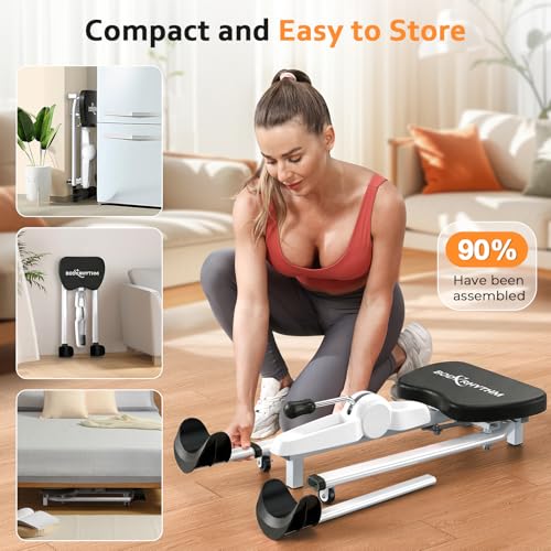 BODY RHYTHM Leg Stretcher - Split Machine for Leg Stretching - Flexibility Stretching Equipment - Ballet, Yoga, Dance, Martial Arts, MMA - Home Yoga Gym Fitness - color: Black
